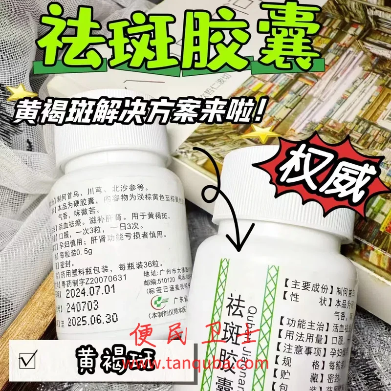 广东省中医院 祛斑胶囊
